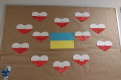 Przedszkolaki Sercem z Ukrainą